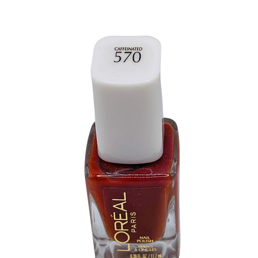 L'Oreal Paris Colour Riche Pro Manicure Nail Color Polish, #570 Caffeinated